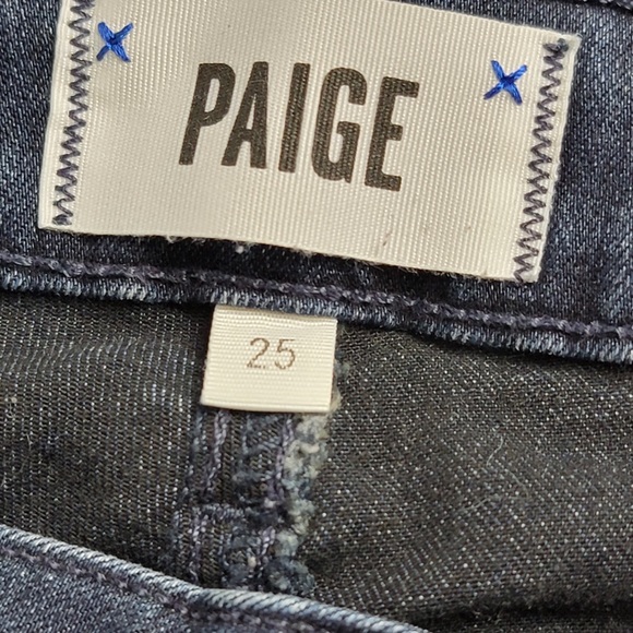 PAIGE Verdugo Ankle Dark Wash Jeans - Picture 5 of 7